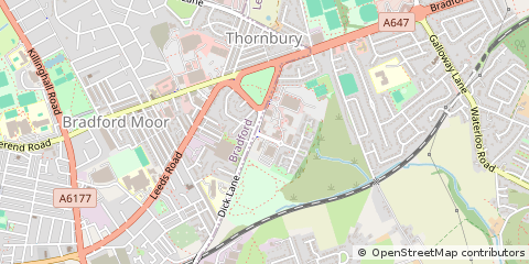 Map of Bradford