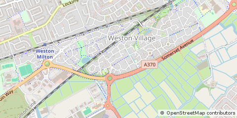 Map of Weston-Super-Mare