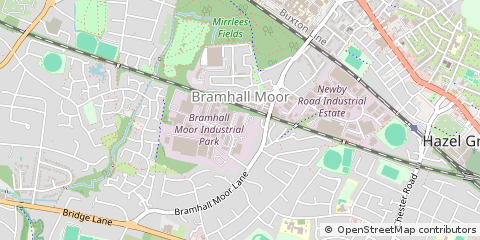 Map of Stockport