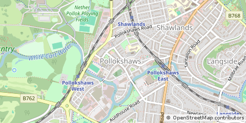 Map of Glasgow