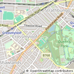 Map of Glasgow