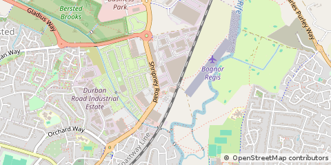 Map of Bognor Regis