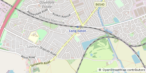 Map of Nottingham