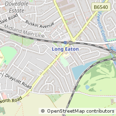 Map of Nottingham