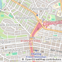 Map of Glasgow