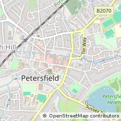 Map of Petersfield, Hampshire