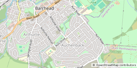 Map of Glasgow