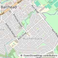 Map of Glasgow