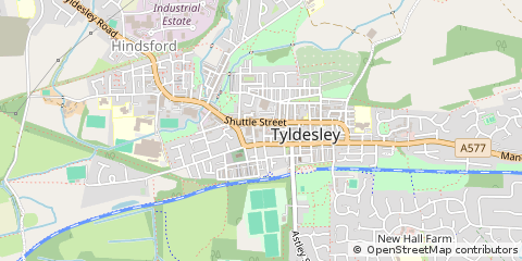Map of Manchester