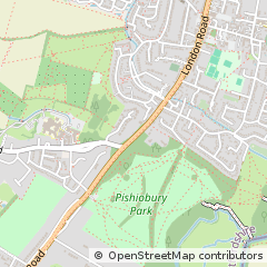 Map of Sawbridgeworth, Hertfordshire
