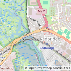 Map of Southampton, Hampshire
