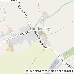Map of Diss, Suffolk