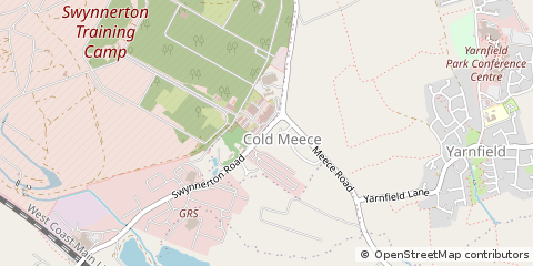 Map of Stone, Staffordshire
