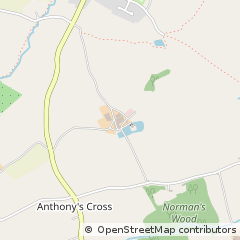 Map of Newent, Gloucestershire