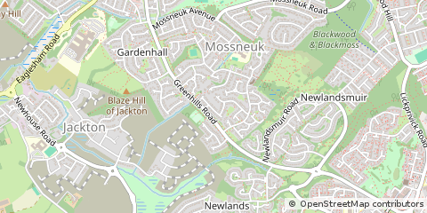 Map of Glasgow