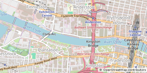 Map of Glasgow