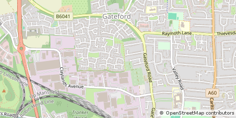 Map of Worksop