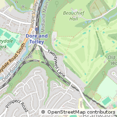 Map of Sheffield