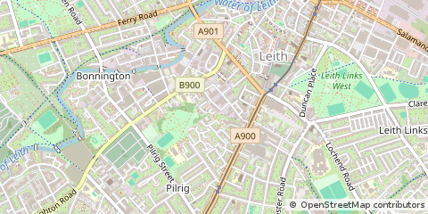 Map of Edinburgh