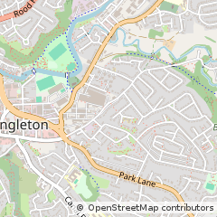 Map of Congleton, Cheshire