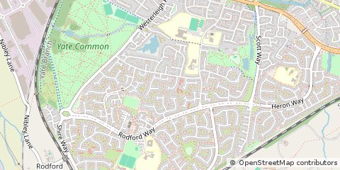 Map of Bristol, Avon