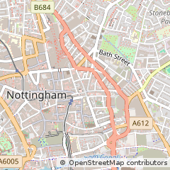 Map of Nottingham