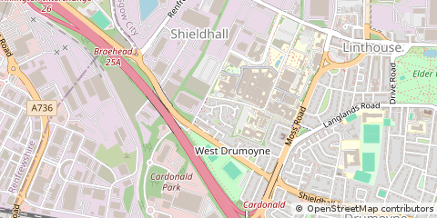 Map of Glasgow