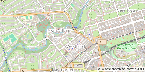 Map of Edinburgh