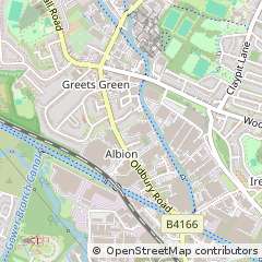 Map of West Bromwich, West Midlands