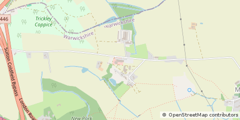 Map of Tamworth