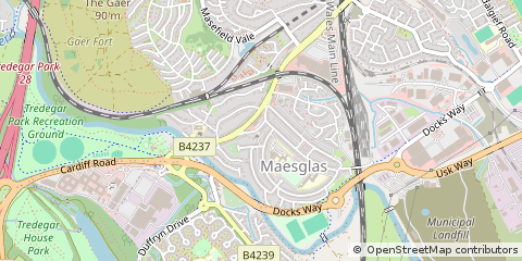 Map of Newport