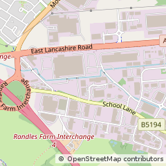 Map of Prescot