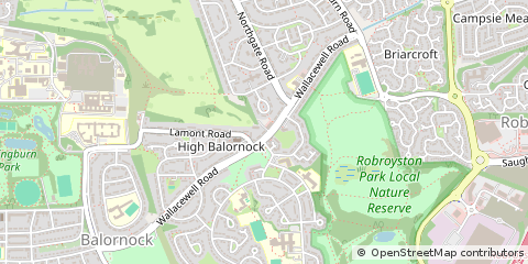 Map of Glasgow