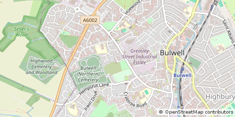 Map of Nottingham
