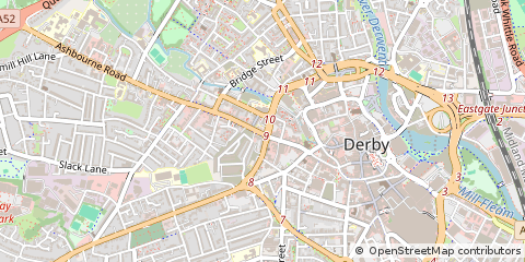 Map of Derby