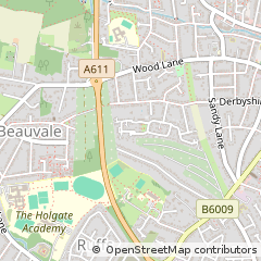 Map of Nottingham