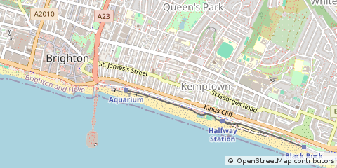 Map of Brighton