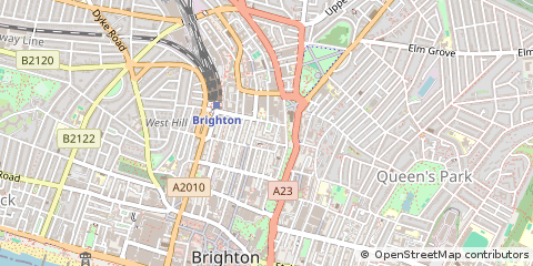 Map of Brighton