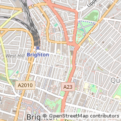 Map of Brighton