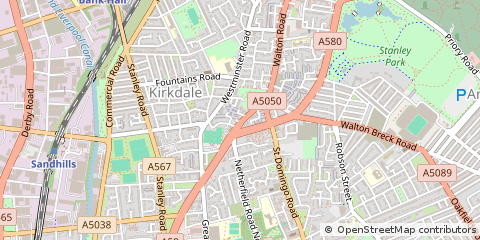 Map of Liverpool