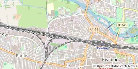 Map of Reading