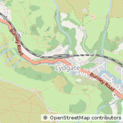Map of Todmorden, Lancashire