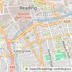 Map of Reading
