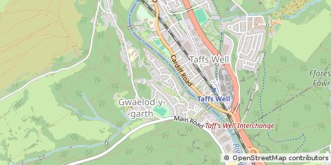 Map of Cardiff