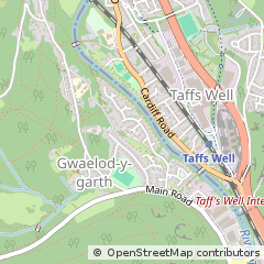 Map of Cardiff