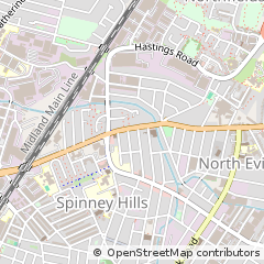 Map of Leicester