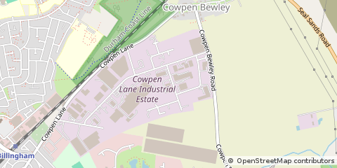 Map of Billingham, Tees Valley