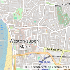 Map of Weston-Super-Mare