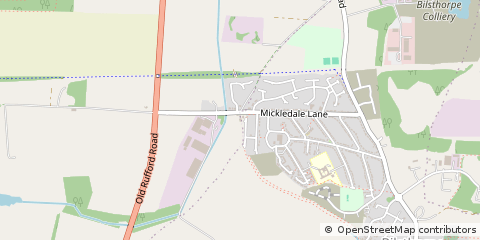 Map of Newark, Nottinghamshire