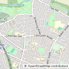 Map of Enfield, Middlesex